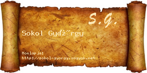 Sokol György névjegykártya